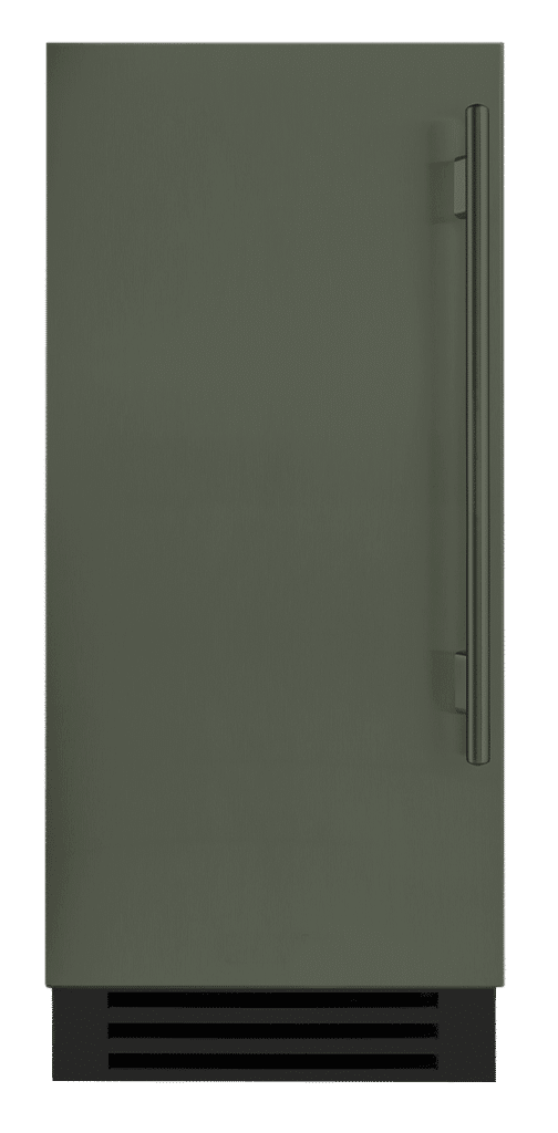 15 Inch - Clear Ice Machine - Solid Stainless - LEFT Hinge