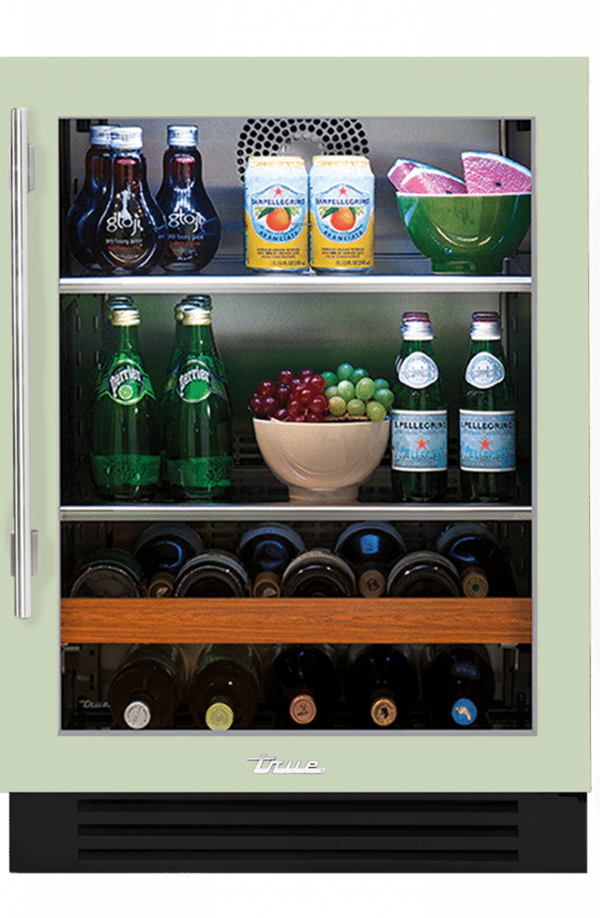 24 Undercounter Bev Center Sage Rh