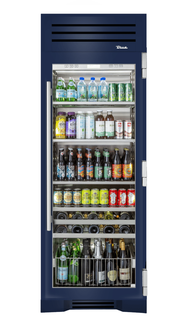 30" Beverage Center in Cobalt