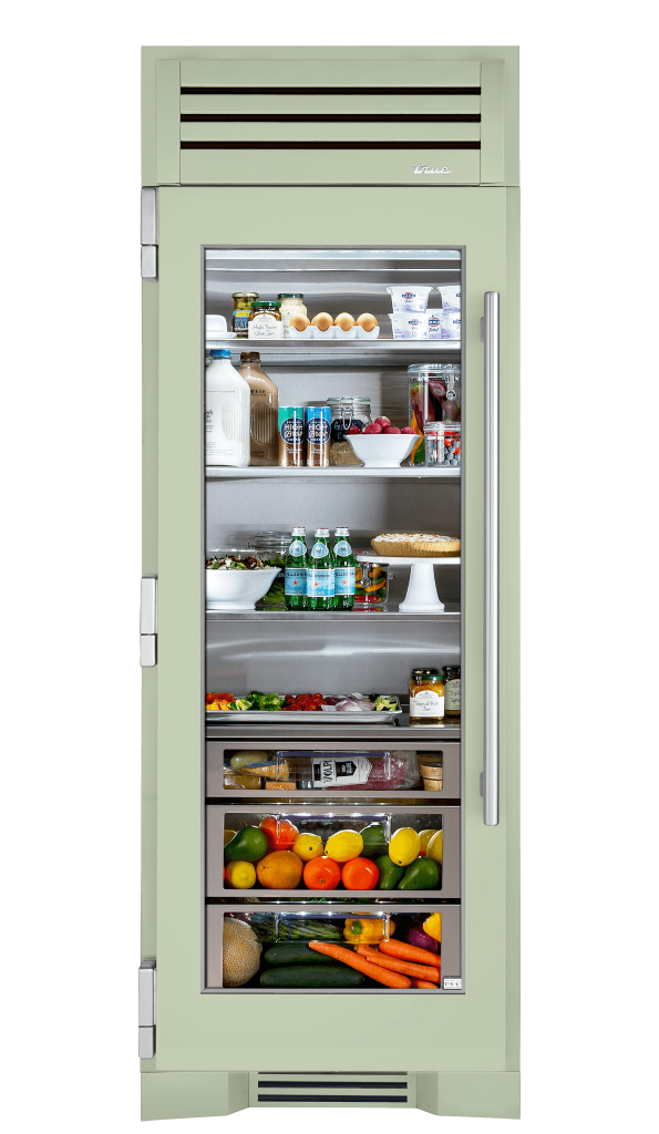 30 Column Ref Glass Door Lh Sage V2