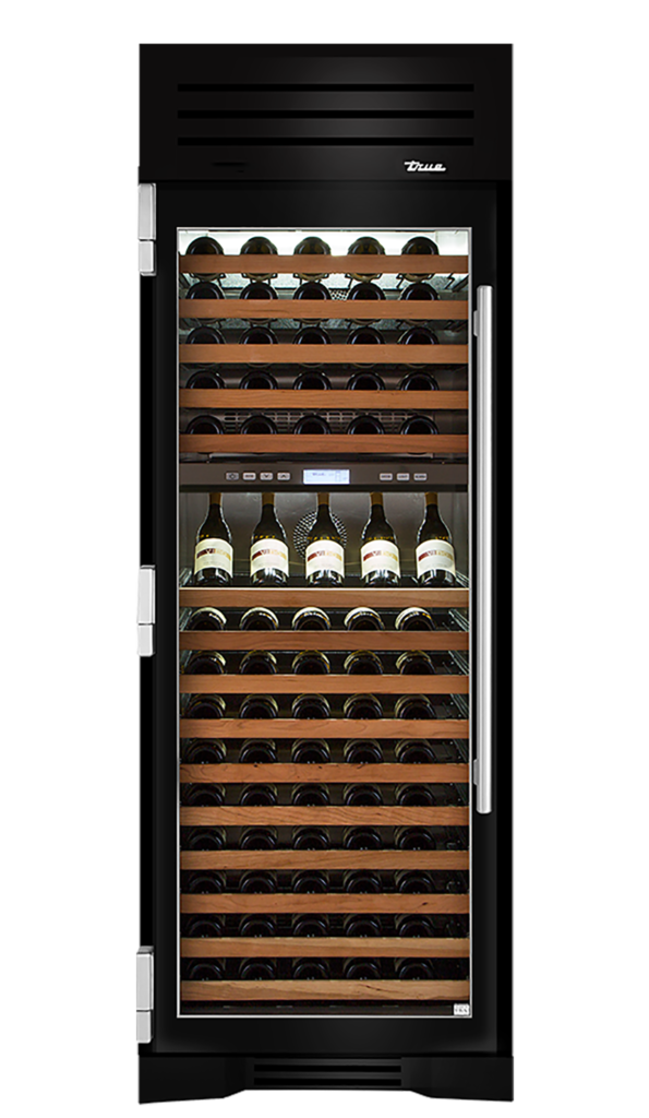 30" Wine Column in Gloss Black