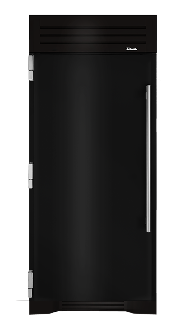 36" Refrigerator Column in Gloss Black