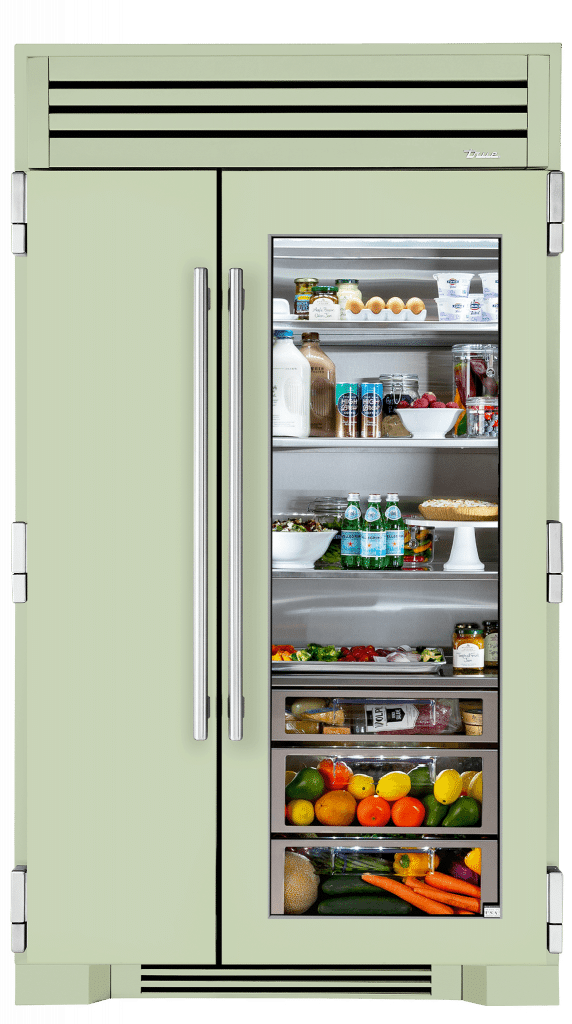 48 Side By Side Glass Door Sage