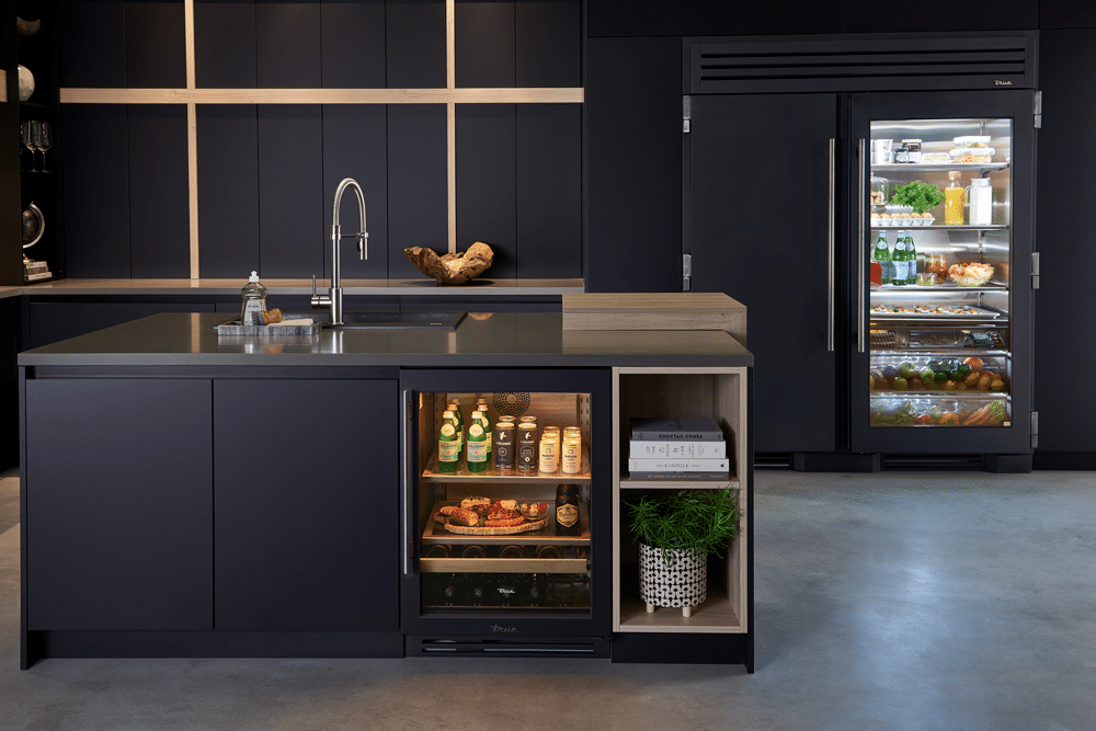 Nubuck Kitchen Ultra Matte Black Pewter Mid1