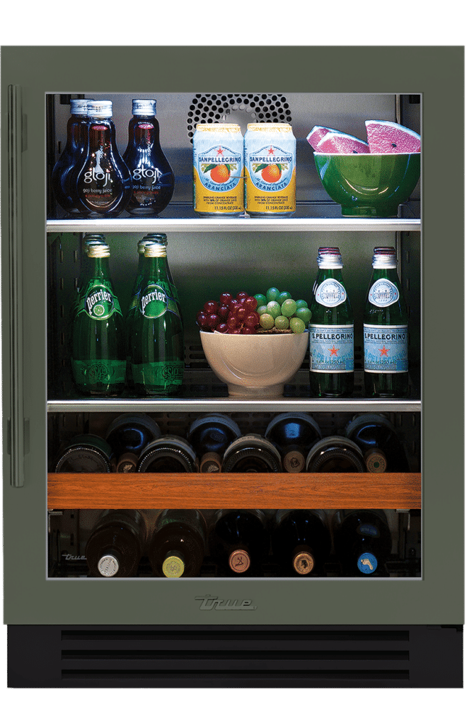 24 Inch - Beverage Center - Stainless Glass Door - RIGHT Hinge