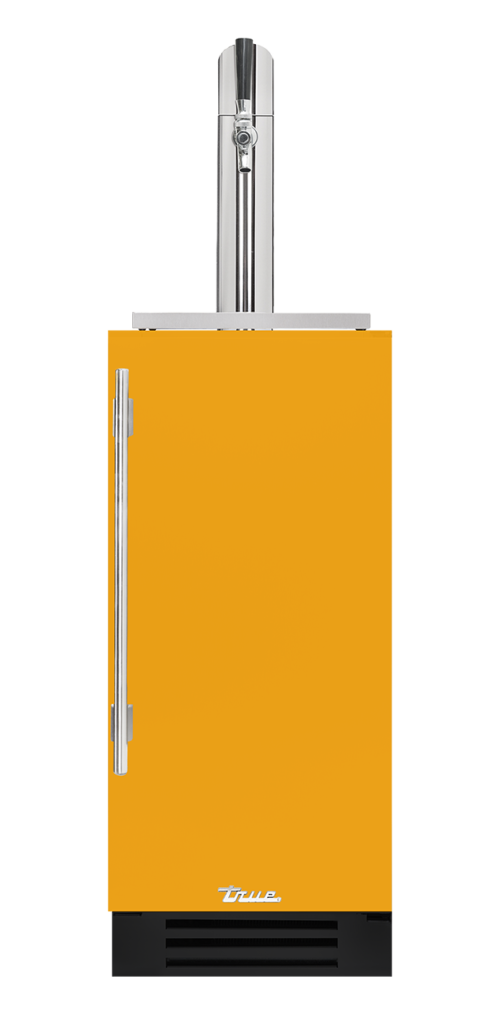 15" Beverage Dispenser in saffron
