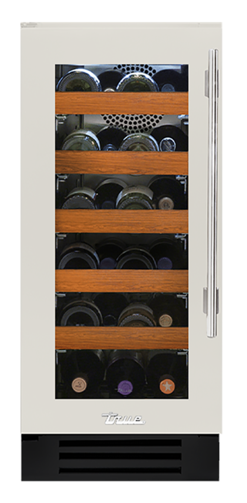 15" Undercounter Wine Cabinet in Antique White