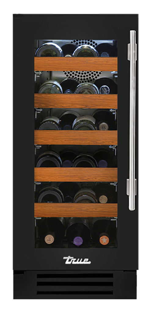 15" Undercounter Wine Cabinet in Gloss Black
