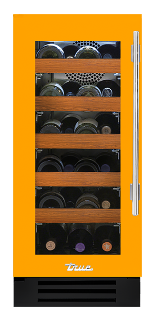 15" Undercounter Wine Cabinet in Saffron