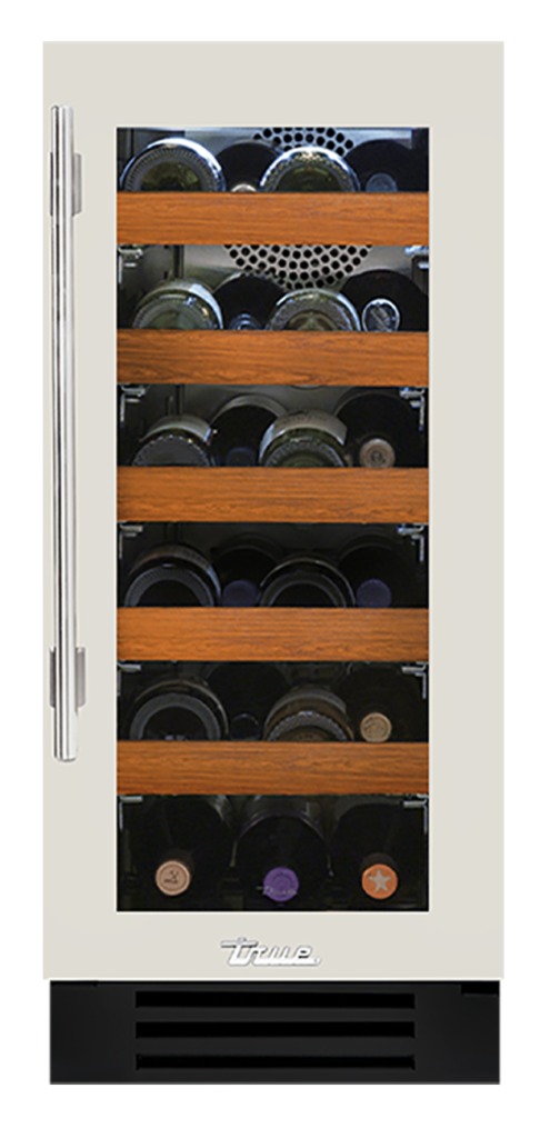 15" Undercounter Wine Cabinet in Antique White