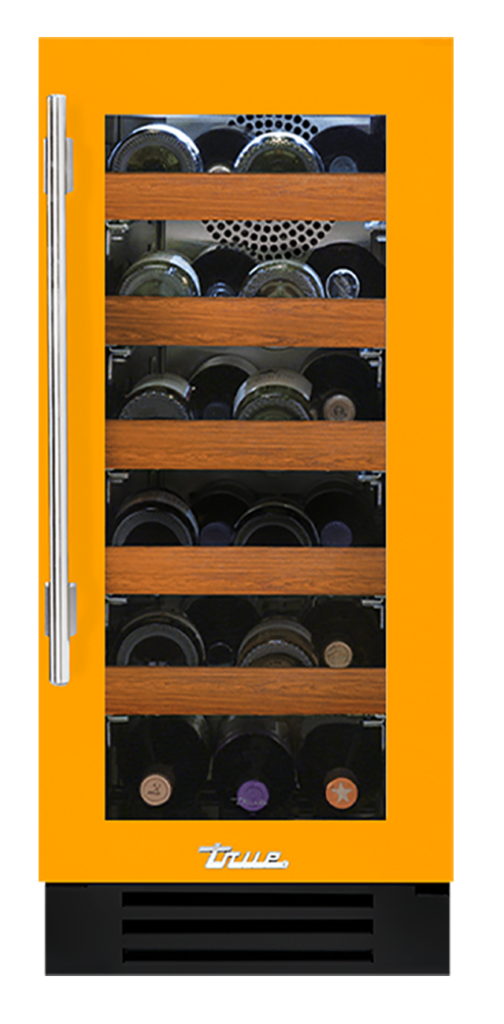 15" Undercounter Wine Cabinet in Saffron
