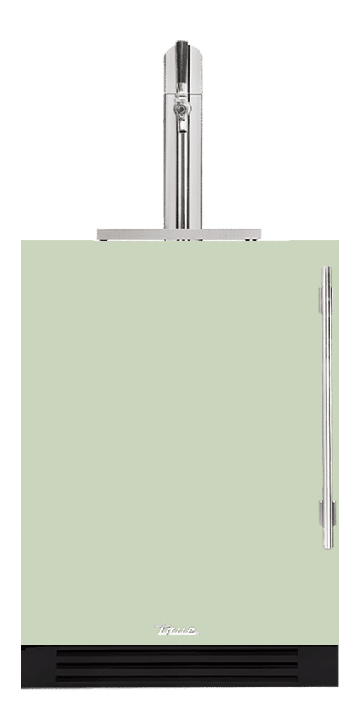 24 Undercounter Bev Disp Single Sage Rh