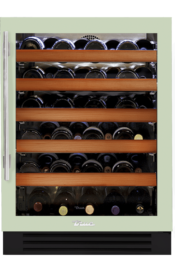 24 Undercounter Wine Sz Sage Rh