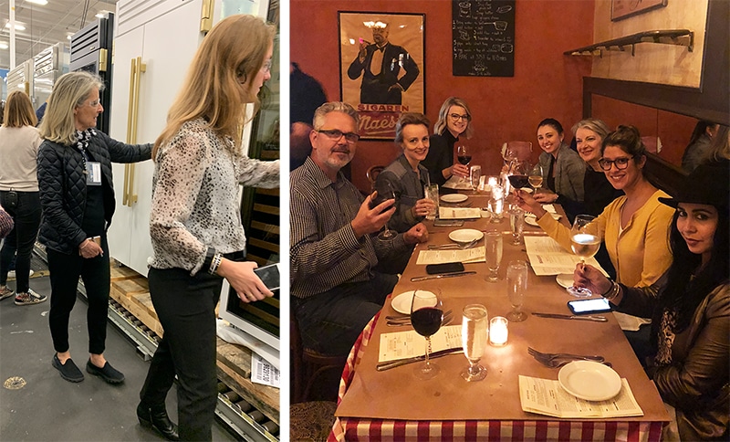 Day2 - Products Display - group dinner