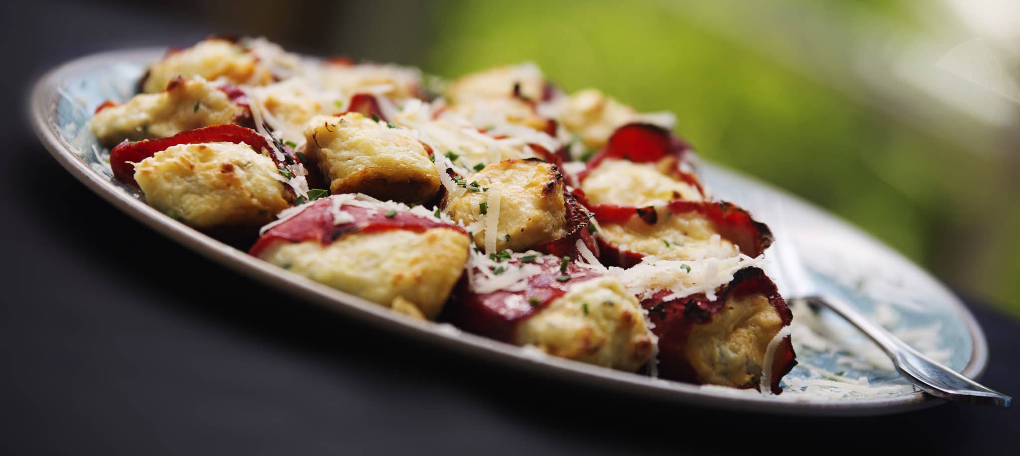 Crab & Parmesan Stuffed Piquillo Peppers