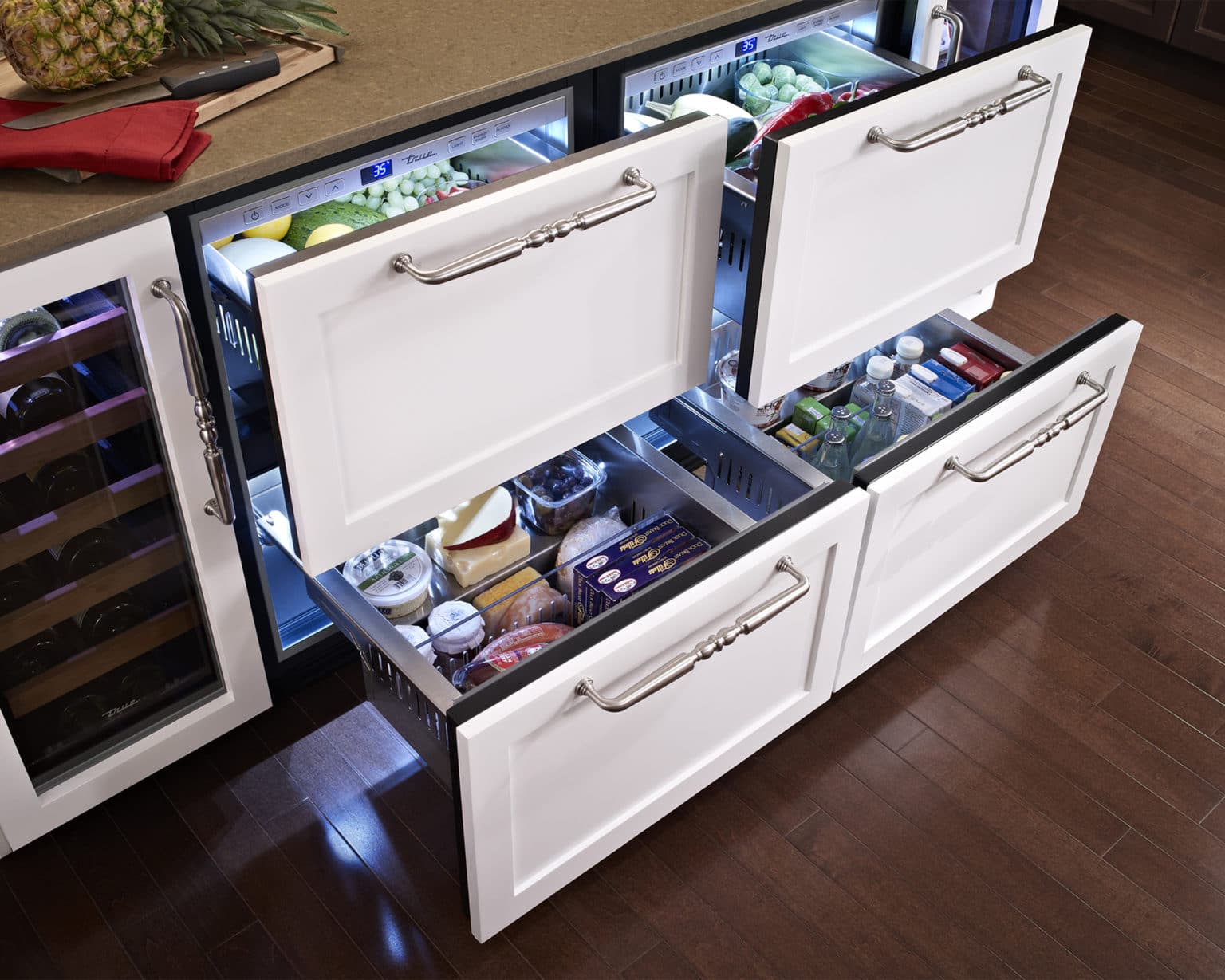 Hollywood Refrigerator Drawers