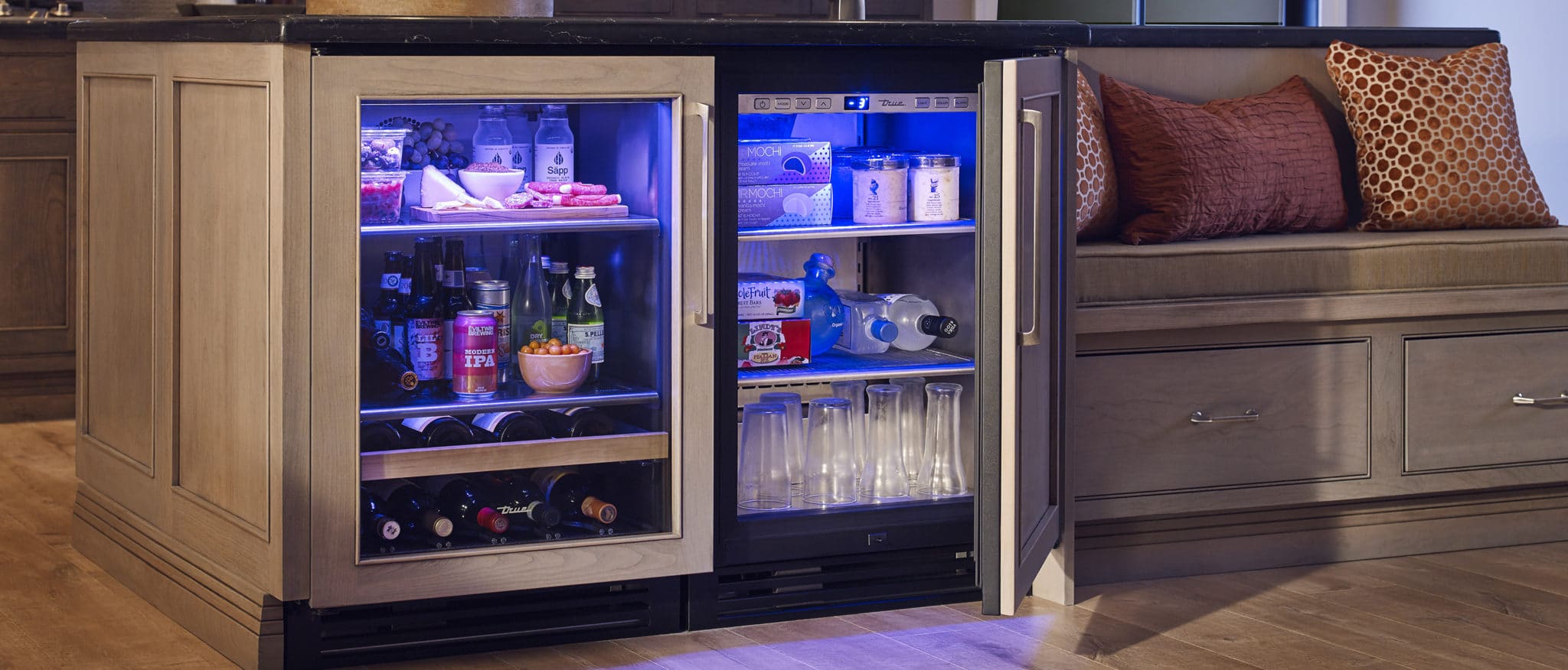 Undercounter Freezer - Undercounter Beverage and Wine Cabinet