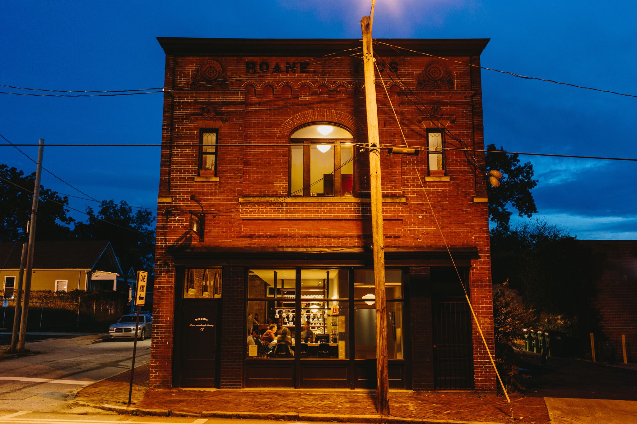 STaplehouse - Brick Building - Night Sky