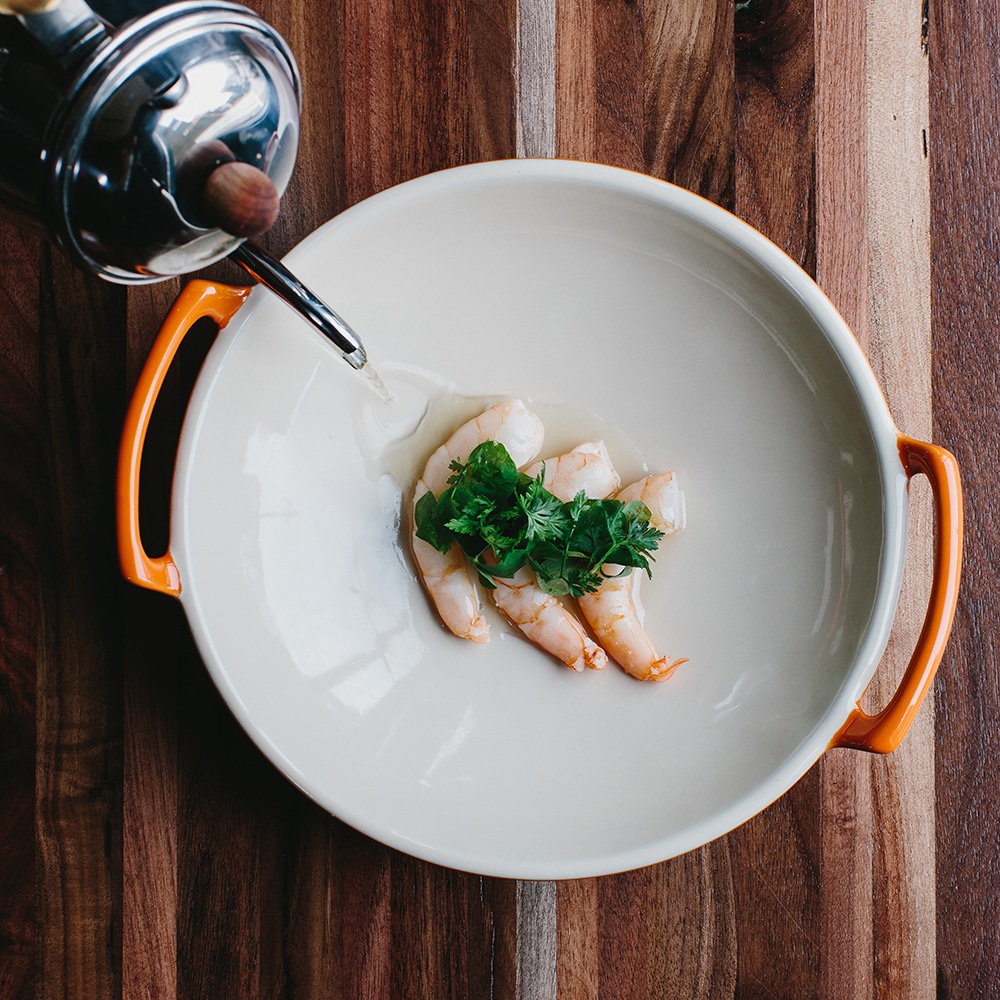 SH Food2 - shrimp on plate