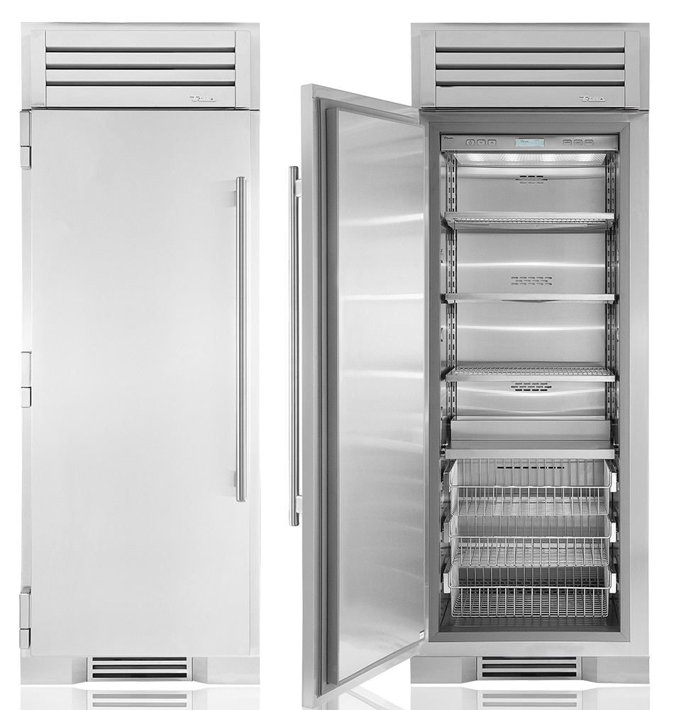 Empty Freezer Column Stainless Steel