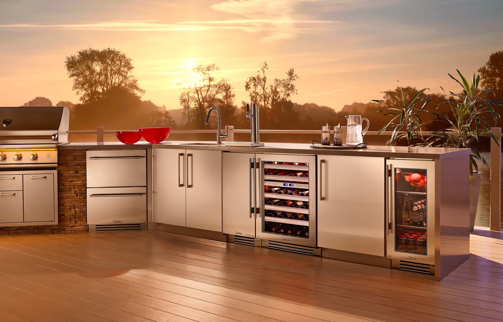 Outdoor Kitchen - Stainless Steel - Various Undercounter Products