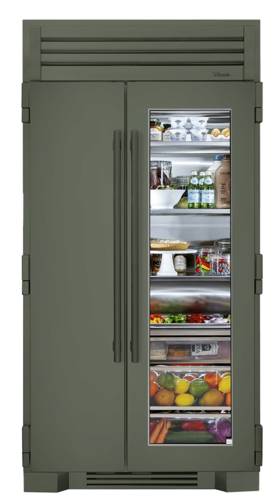 42 Inch - Side-By-Side - Stainless Glass Door - RIGHT Hinge (1)