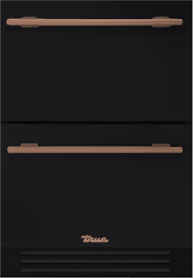 black and gold undercounter drawers - Outdoor