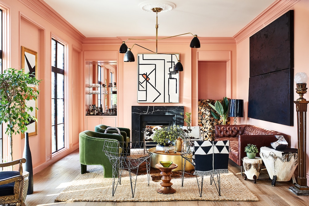 Lowell Dd 10183 - Peach Walls