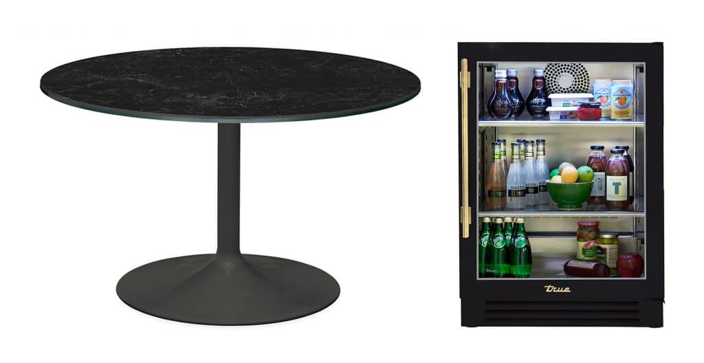 Round Table - undercounter Refrigerator