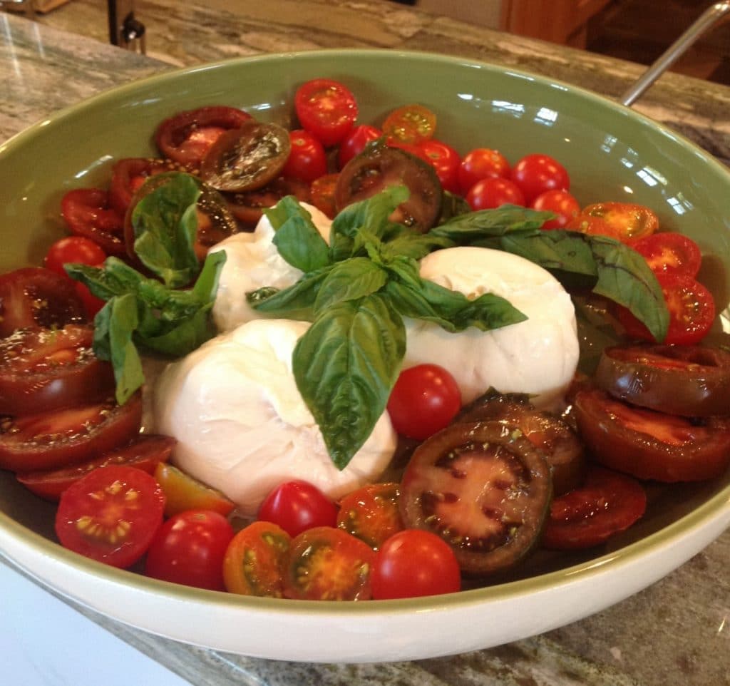 Burrata Heirloom Tomato Salad 2