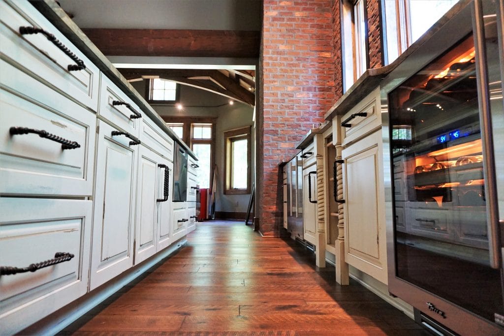 Dsc03007 Edit - Brick Kitchen Lower View of Undercounter Products