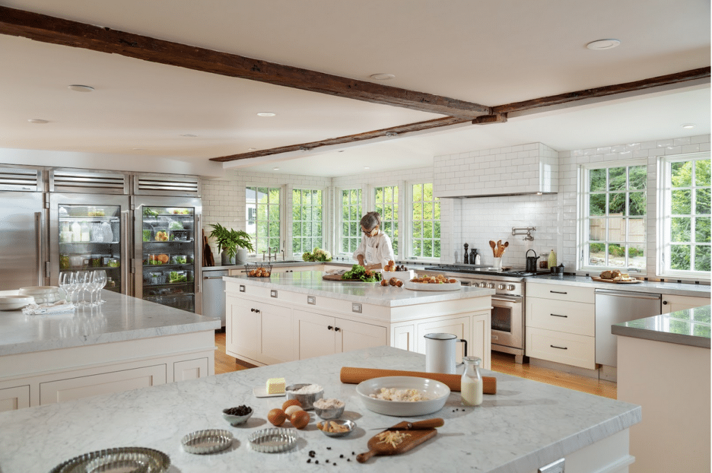 Cranberry Meadow Farm, Nh Kitchen - Wider View