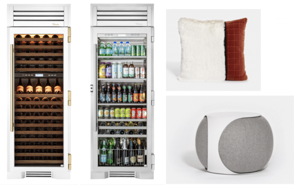 Wine Column - Beverage Column - Pillow Image