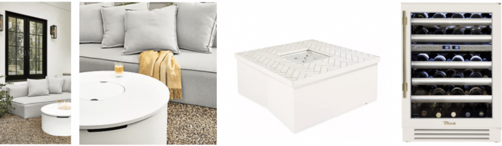 Undercounter Wine Cabinet - Cocktails - Couch Seating