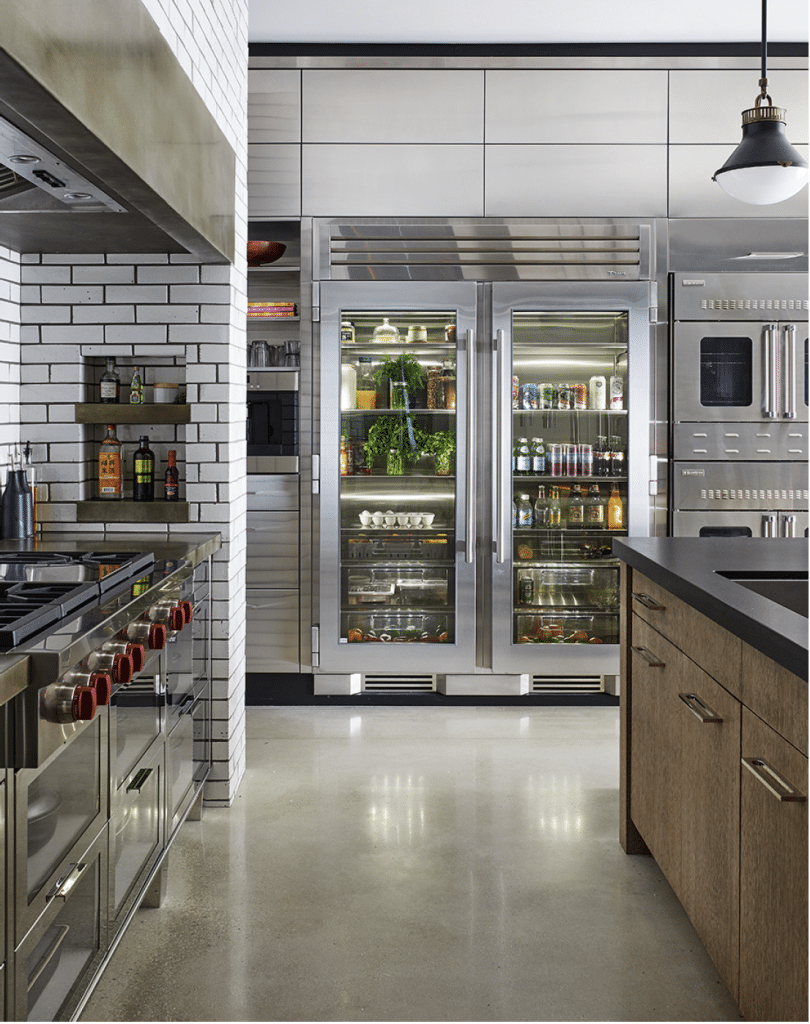 Fridge Diff Angle Kitchen