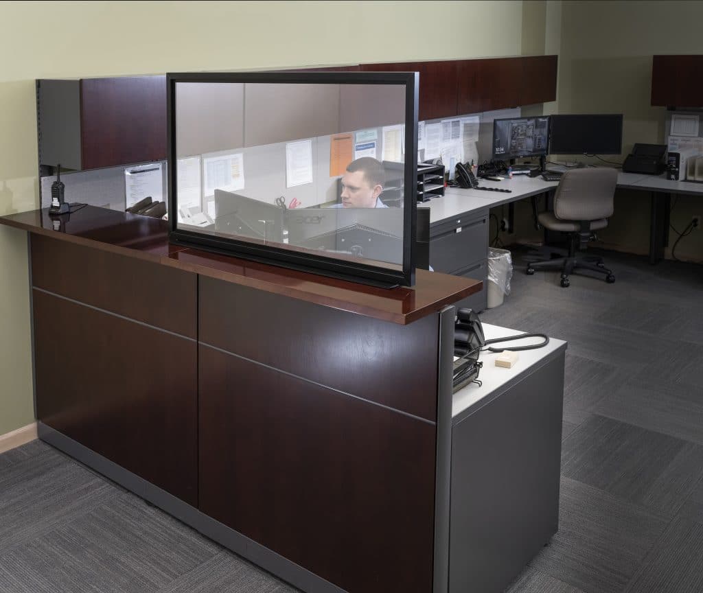 Plexi Shield Frame Black Hr Recp 1 Hr