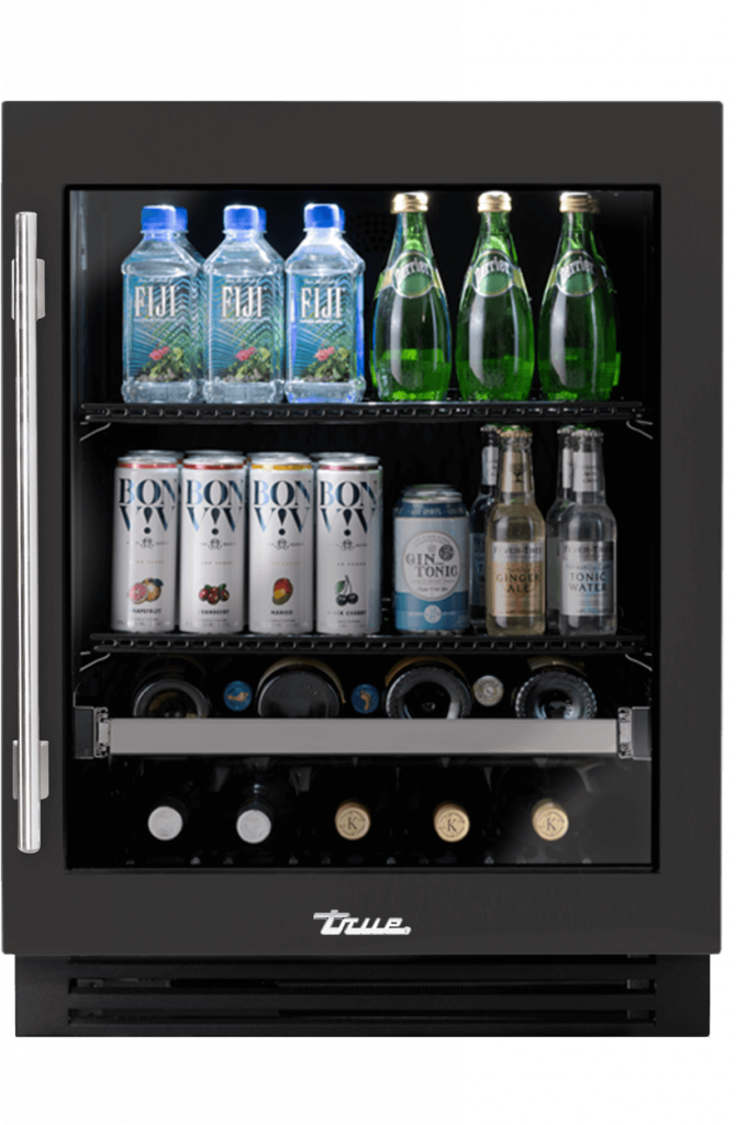 24 Ada Bev Stainless Glass Rh Ultra Matte Black