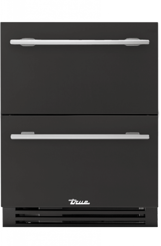 24 Ada Drawer Stainless Solid Ultra Matte Black