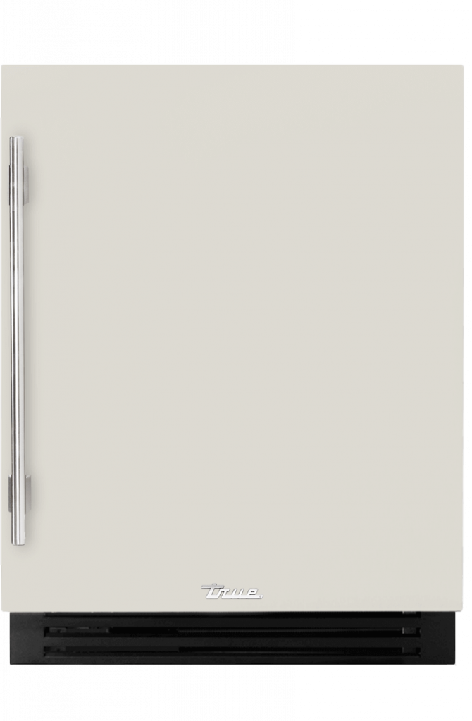 24 Ada Ref Bev Wine Stainless Solid Rh Antique White