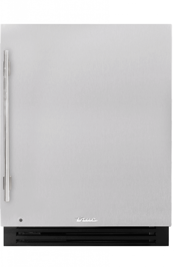 24 Ada Ref Bev Wine Stainless Solid Rh Stainless