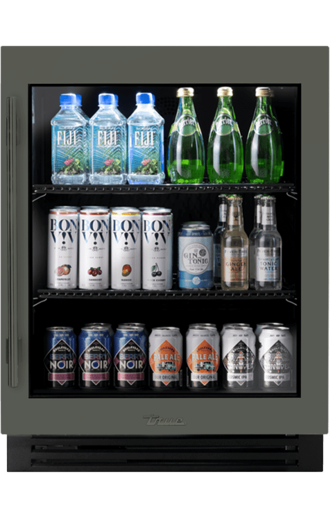 24 Inch - ADA - Undercounter Refrigerator - Stainless Glass Door - RIGHT Hinge (1)