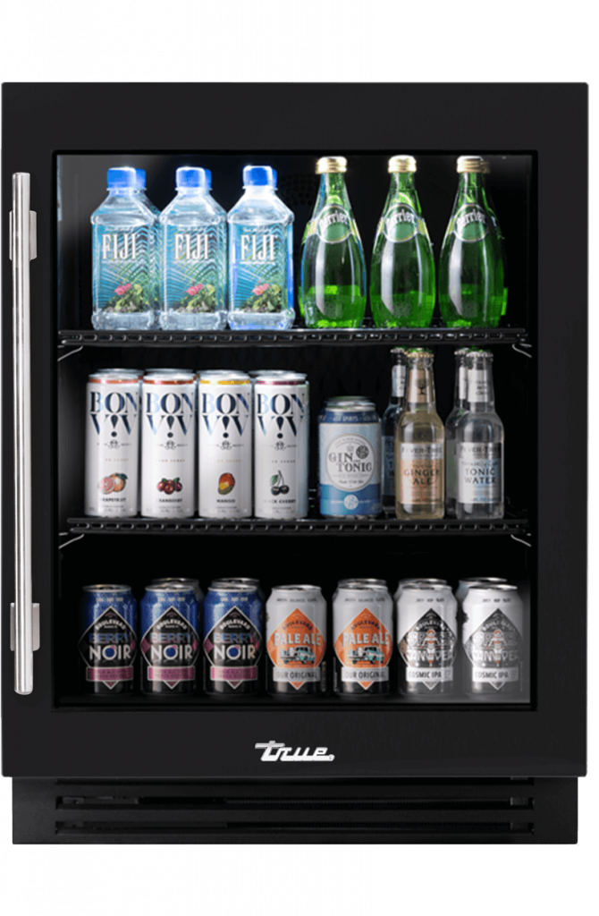 24 Ada Ref Stainless Glass Rh Matte Black