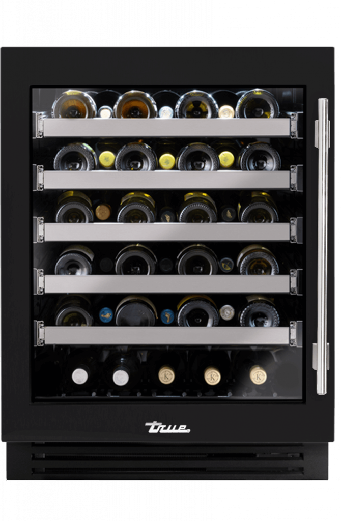 24 Ada Wine Stainless Glass Lh Matte Black