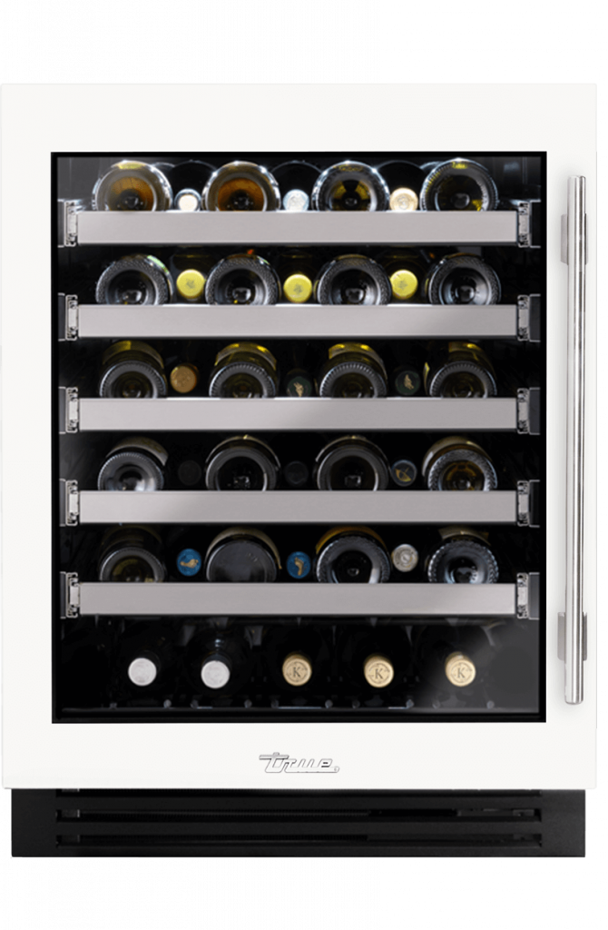 24 Ada Wine Stainless Glass Lh Matte White