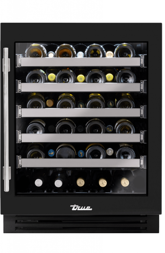 24 Ada Wine Stainless Glass Rh Gloss Black