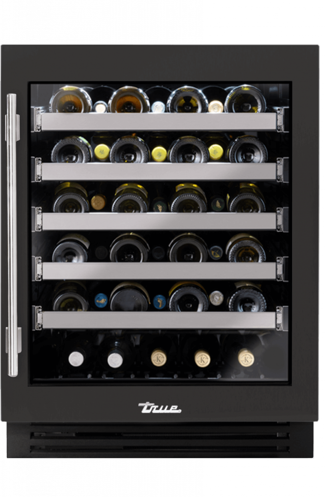 24 Ada Wine Stainless Glass Rh Ultra Matte Black