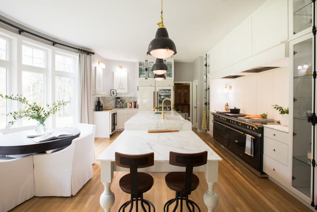 Elegant and Clean Look - Marble Countertops - Marble Kitchen Table