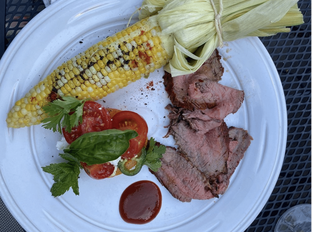 Barbecued Tri-Tip Beef