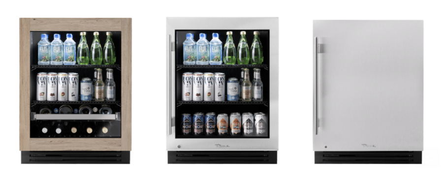 Undercounter Products Lined up