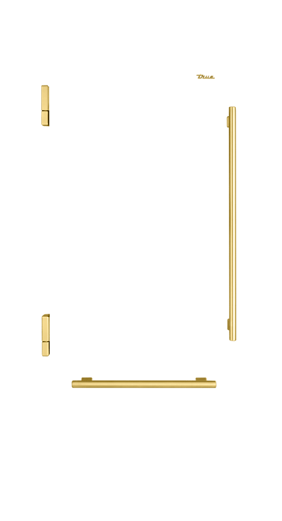 Bottomfreezer Hardware Lh Brass
